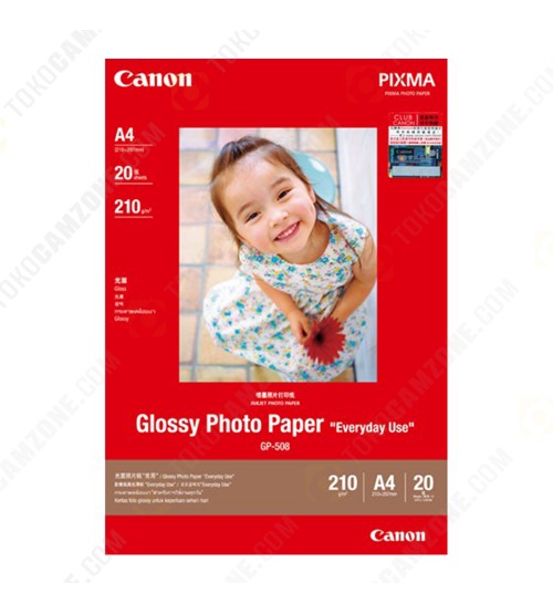 Canon Glossy Photo GP-508/4R A4 (20 Sheets)